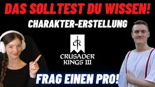 Crusader Kings 3: Charakter Erstellung! TUTORIAL / GUIDE deutsch mit @GaiusJuliusCaesarYT