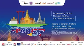 Asia Pacific Advanced Network APAN57 Live Stream