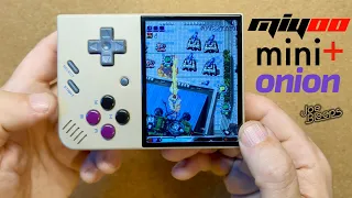 Miyoo Mini Plus with OnionOS is my new favourite Emulation Handheld