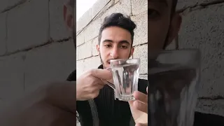 طريقة شرب الماء