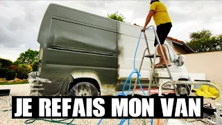 Je refais mon van pour partir !