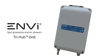 ENVi® Thermostatic Electric Shower | Tri-Hub unit