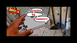 Neoangle Shower; Frameless VS Framed?!? Pros and Cons #frameless #neoangle