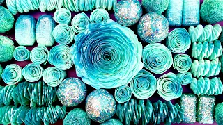 Clay cracking 🧼 Crushing soap roses and soap balls 💎 Carving ASMR ! Relaxing Sounds !