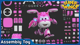 [SuperWings Assemble] Super charged Dizzy! | Assembly toy |  Super wings toys