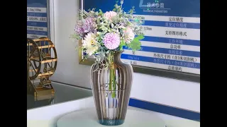 Stainless steel craft vase display