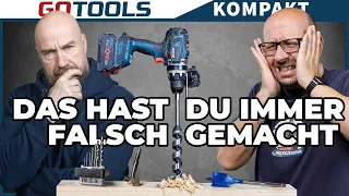 Holz bohren, so geht es ganz leicht! Erklärung der verschiedenen Möglichkeiten! Gotools klärt auf!