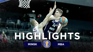 MINSK vs MBA Highlights December, 18 | Season 2022-23