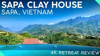 SAPA CLAY HOUSE Sapa, Vietnam【4K Mini Tour & Review】Rustic Mountain Retreat