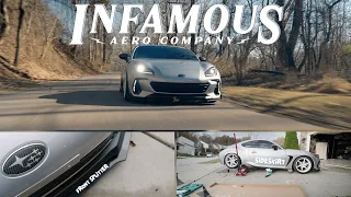Transforming my 2022 BRZ with INFAMOUS AERO🔥