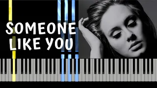 PIANO TUTORIAL - ADELE - SOMEONE LIKE YOU