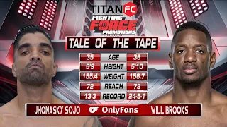 Fighting Force 11 x Titan FC 81: Jhonasky "La Maquina" Sojo vs "Ill" Will Brooks