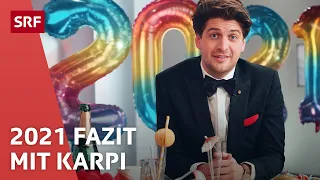 Satirischer Jahresrückblick 2021 mit Karpi | G&G Weekend Spezial | Comedy | SRF