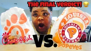 CHIC FIL A VS POPEYES THE FINAL VERDICT! (HILARIOUS)