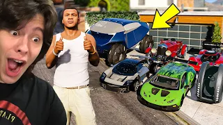 ROUBANDO OS CARROS MAIS RAROS DO GTA 5!! (Incrível)