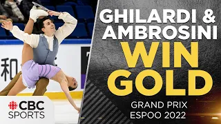 Ghilardi & Ambrosini win first Grand Prix gold medal at Grand Prix Espoo pairs event | CBC Sports