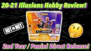 Exclusive Panini Direct Accounts! Round Two of 2020-21 Illusions Basketball Hobby Review!