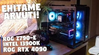 ARVUTI EHITUS VLOG - ROG GEFORCE RTX 4090 koos i9 13900K ja ROG Z790E-ga!