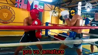 12 ROUNDRRS MIEL FAJARDO VS. AMATURE GO FOR DEBUT SPARRING SEASION DAYU SERES