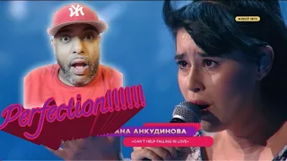 DIANA ANKUDINOVA - CAN'T HELP FALLING IN LOVE - REACTION!!!!!!!! AMAZING PERFORMANCE OMG !!!!!!