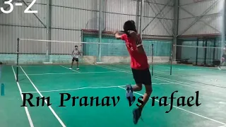 Rm pranav vs rafael 🔥🔥