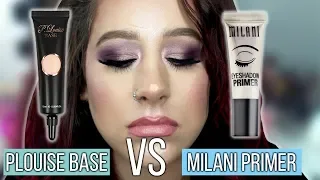 Plouise Base VS Milani Eyeshadow Primer | Which Is Better?