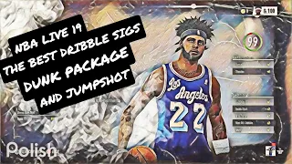 NBA LIVE 19 - THE BEST DRIBBLING SIGS, DUNK PACKAGE AND JUMPSHOT