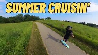 SUMMER CRUISING! || Penny Longboard Cruise POV