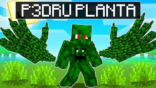 Virei o P3DRU DE PLANTA no Minecraft POR 24 HORAS!