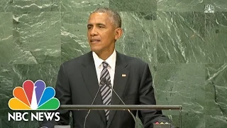 In Final U.N. Speech, President Obama Stresses Universal Liberty And Equality | NBC News