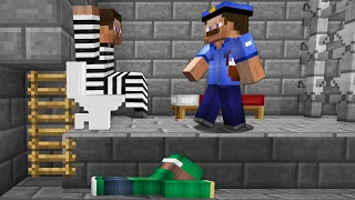 КАК СБЕЖАТЬ ИЗ ТЮРЬМЫ И НЕ СПАЛИТЬСЯ В МАЙНКРАФТ 100% ТРОЛЛИНГ ЛОВУШКА MINECRAFT ПОБЕГ ИЗ ТЮРЬМЫ