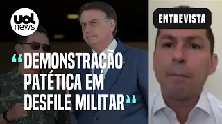 "Forças Armadas foram ridicularizadas por Bolsonaro", comenta vice da Câmara sobre desfile militar