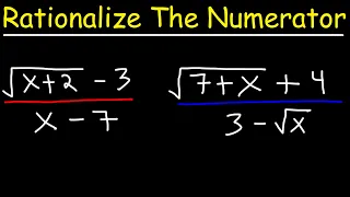 Rationalize The Numerator