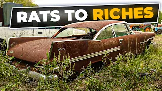 BIDDING WARS: Finding Hidden Gems Amongst Rat Infested Vehicle Auction | Turnin Rust