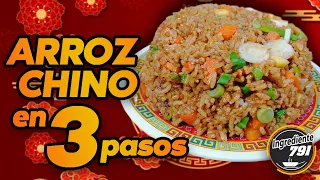 CHINESE Fried RICE ORIGINAL RECIPE (STEP BY STEP) 🈴 Easy, Fast and Spectacular │ Ingredient 791