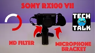 Sony Camera RX100 VII  vlog camera 🎥 ND Filter and External Microphone 🎤 Mount Solution 😀👍🇦🇺