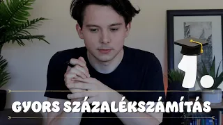 Gyors százalékszámítás 🔥 | 10 kulcs a sikeres MATEKÉRETTSÉGIHEZ 🍹