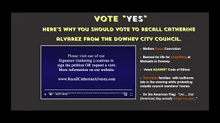 Catherine Alvarez ditches the meeting no true representation for Downey & District-3