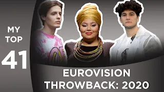 Eurovision Throwback: My Top 41 of 2020!
