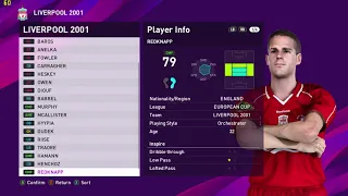 eFootball PES 2020 - Liverpool 2001