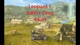 Leopard 1 - 6000+ Dmg - 4 Kills /// DaKillaa