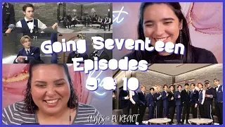 WE ARE BACK WITH GOSE!! Reacting to GOING SEVENTEEN 2021 EP.9 & EP.10 Don't Lie III | Ams & Ev React