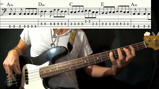 The Driver (inedito) - Maneskin live in Hannover 2023 (bass tabs & sheet music)