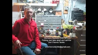 Shimano Sedona 2500FB Take apart and service