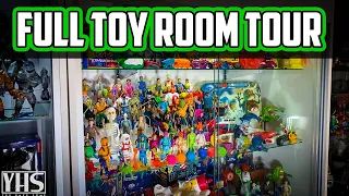 Full Toy Room Tour - Real Ghostbusters, TMNT, Star Wars, MOTU & More!