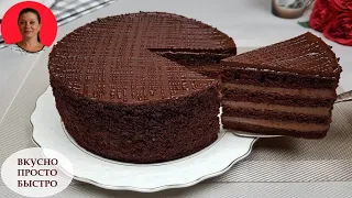 Stunningly DELICIOUS Chocolate Cake "RIZHANKA" ✧ SIMPLY and QUICKLY Prepared ✧ NEW ✧ SUBTITLES