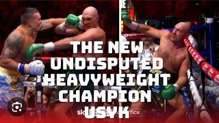 OLEKSANDER USYK ROCKS DROPS AND BEATS TYSON FURY | NEW UNDISPUTED HEAVYWEIGHT CHAMPION #usykfury