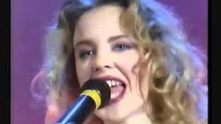 Kylie Minogue Never Too Late Smash Hits Poll Winners Party