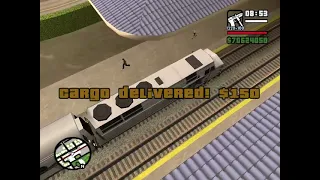 GTA San Andreas Side missions Freight train missions all levels