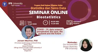 Seminar Online Statistika IPB: Biostatistics [Recorded]